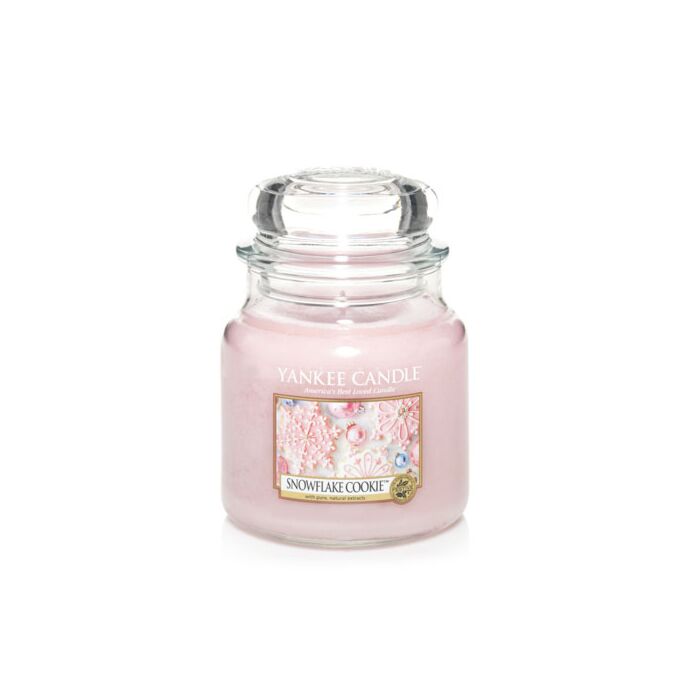 Yankee Candle Snowflake Cookie Medium Jar-1